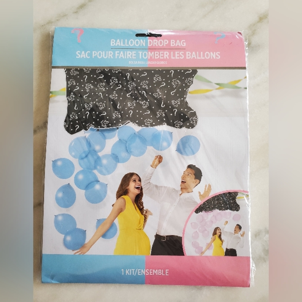 Gender Reveal Balloon Drop Bag